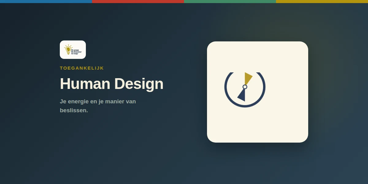 Kaartbeeld Human Design: pictogram van een kompas