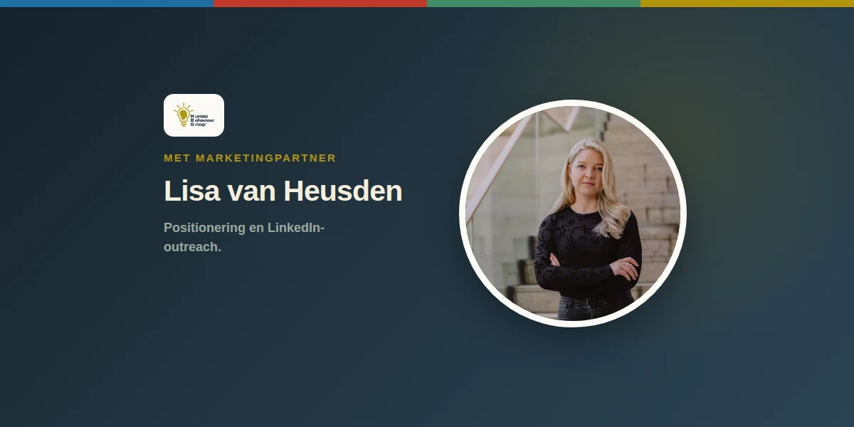 Rond portret van Lisa van Heusden