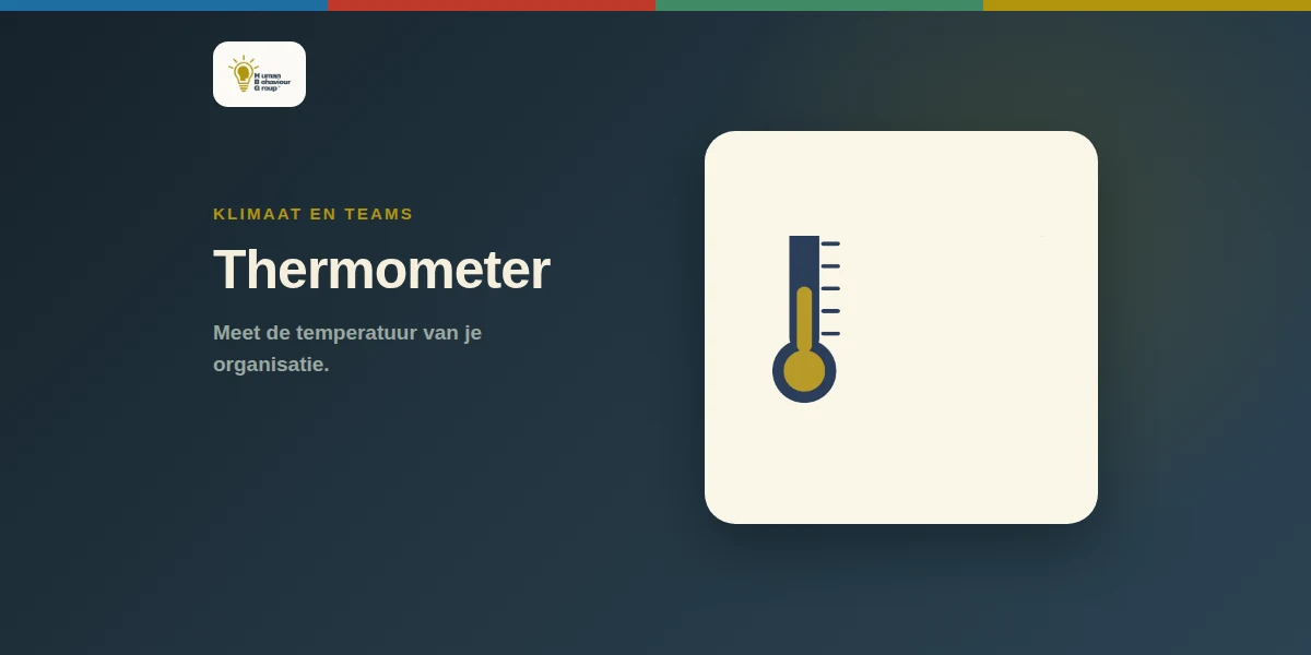 Kaartbeeld Thermometer: pictogram van een thermometer