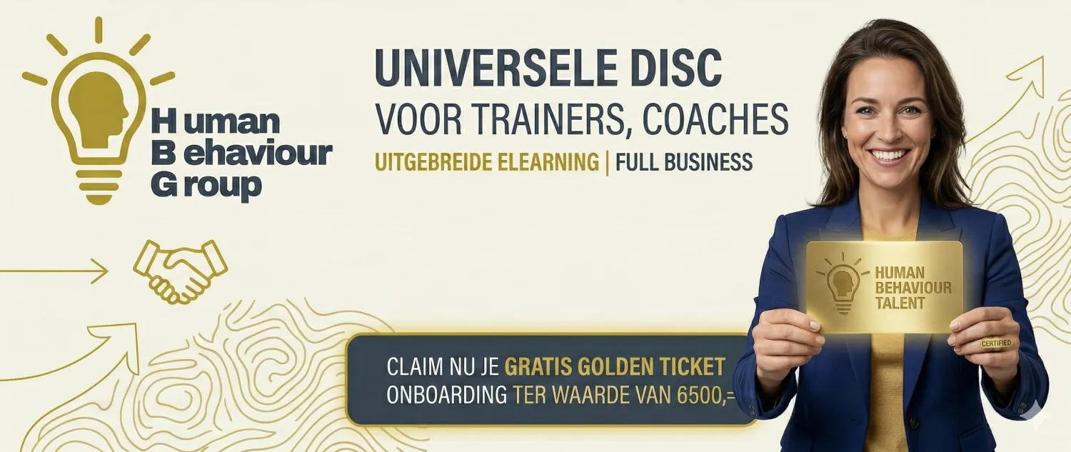 Universele DISC e-learning met certificering
