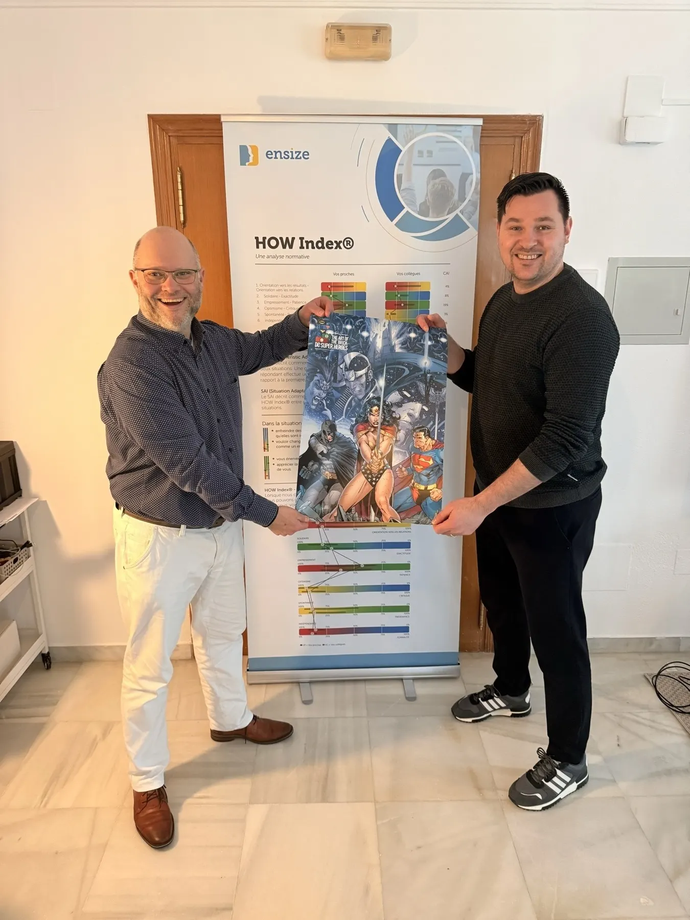 Ondertekening van een partnerovereenkomst bij Human Behaviour Group